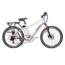 X-Treme 300W Trail Maker Mountain silver bicycle side