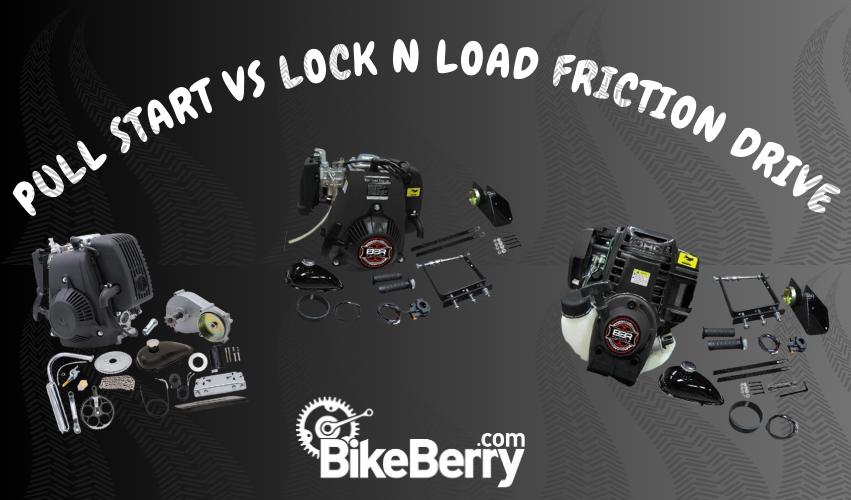Pull Start vs Lock N Load Friction Drive for 4-Stroke Engines