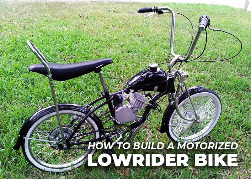Motorized lowrider bicycle hotsell