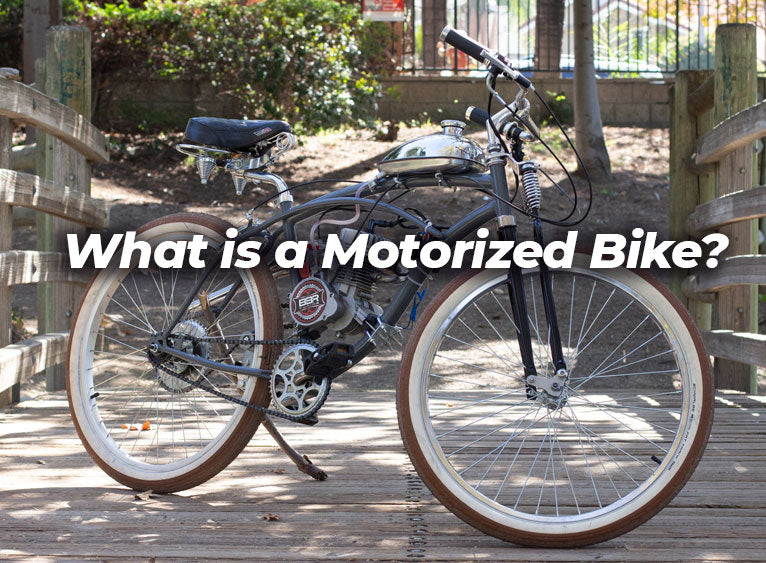 What is a motorized bicycle