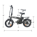 Nakto 500W Skylark 2 Folding Electric Bike