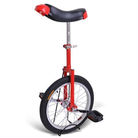 Gorilla 16 Inch Wheel Unicycle - red side