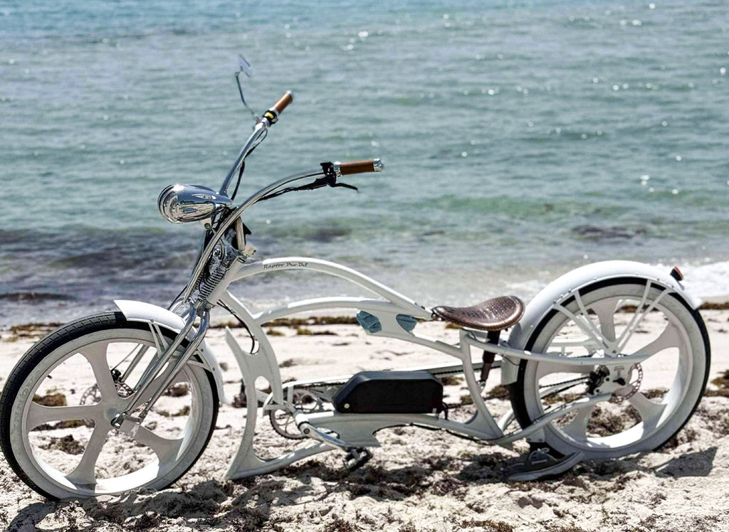 Stretch Mini Raptor Tracer 800W Raptor Pro DS Chopper Stretch Cruiser Electric Bike