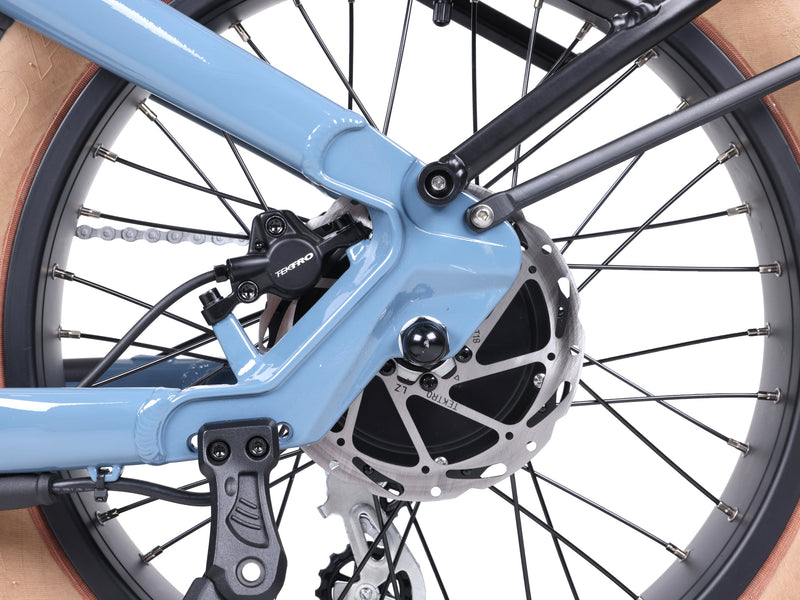 Troxus 750W 20" Lynx Step-Thru Fat Tire Electric Bike