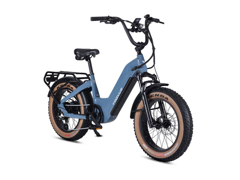Troxus 750W 20" Lynx Step-Thru Fat Tire Electric Bike