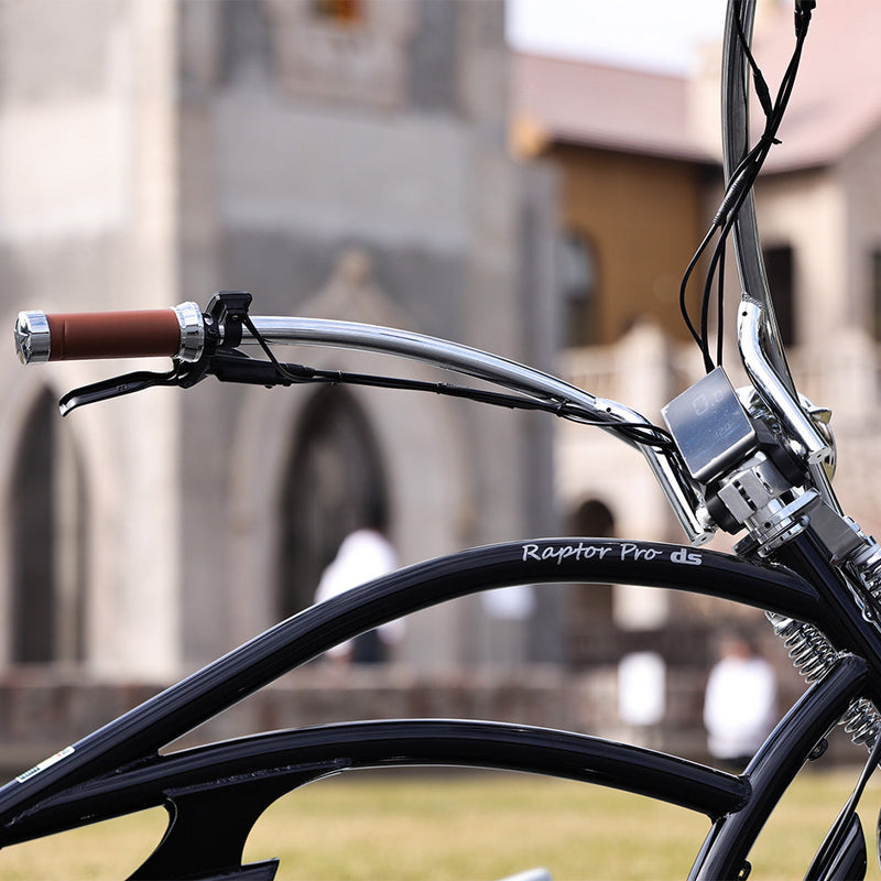 Tracer 800W Raptor Pro DS Chopper Stretch Cruiser  Electric Bike