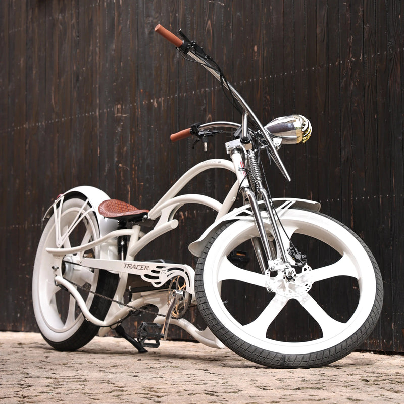 Tracer 800W Raptor Pro DS Chopper Stretch Cruiser  Electric Bike