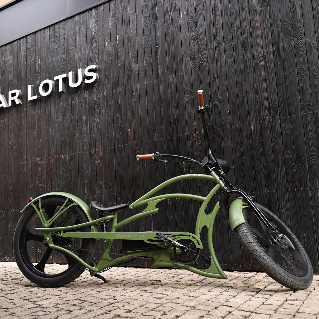 Stretch Mini Raptor Tracer 800W Raptor Pro DS Chopper Stretch Cruiser Electric Bike