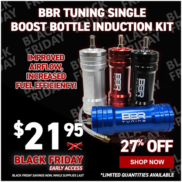 BBR Tuning Single Boost Bottle Induction Kit