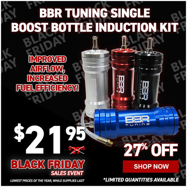 BBR Tuning Single Boost Bottle Induction Kit