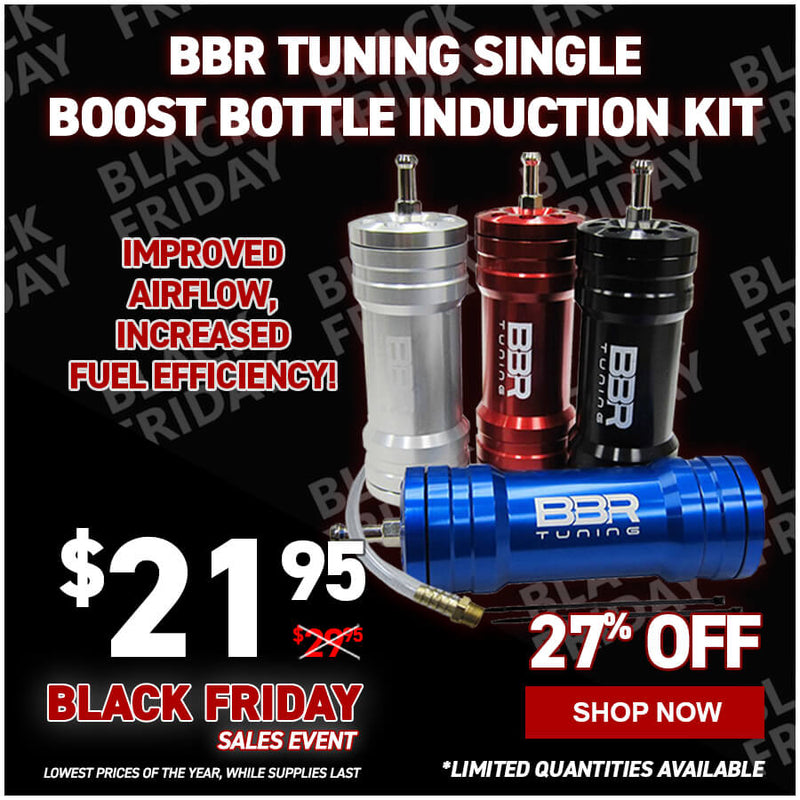 BBR Tuning Single Boost Bottle Induction Kit