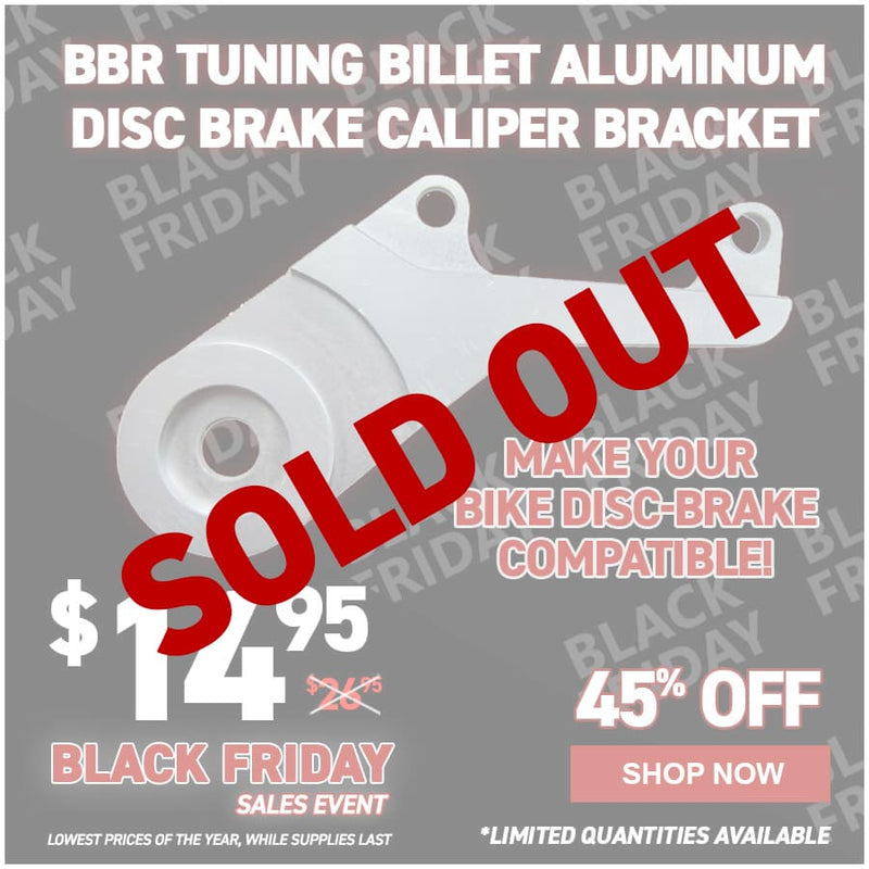 BBR Tuning Billet Aluminum Disc Brake Caliper Bracket