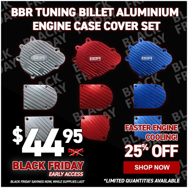 BBR Tuning Billet Aluminium Engine Case Cover Set