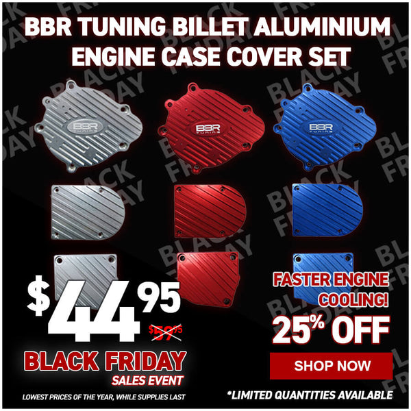 BBR Tuning Billet Aluminium Engine Case Cover Set