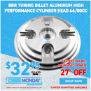 BBR Tuning Billet Aluminum High Performance Cylinder Head 66/80cc