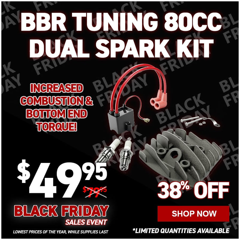 BBR Tuning 80cc Dual Spark Kit