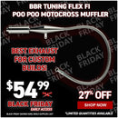 BBR Tuning Flex Fit Poo Poo Motocross Muffler