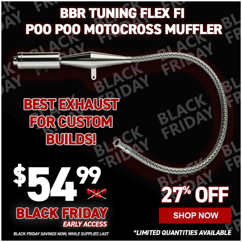 BBR Tuning Flex Fit Poo Poo Motocross Muffler