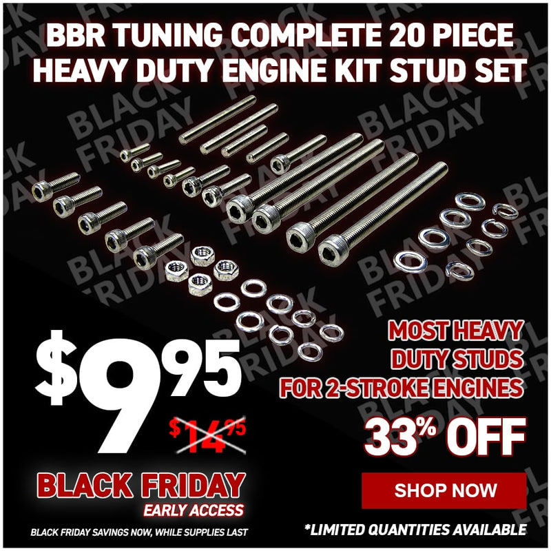 BBR Tuning Complete 20 Piece Heavy Duty Engine Kit Stud Set