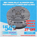 BBR Tuning Billet Aluminium High Performance Cylinder Head 66/80cc