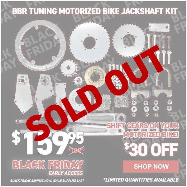 BBR Tuning Motorized Bike Jackshaft Kit