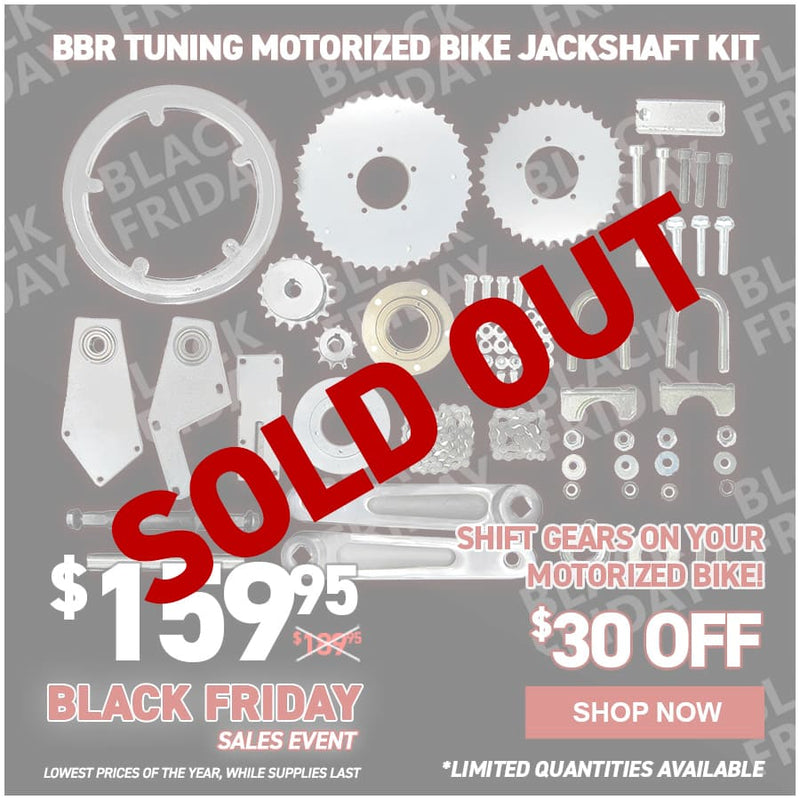 BBR Tuning Motorized Bike Jackshaft Kit