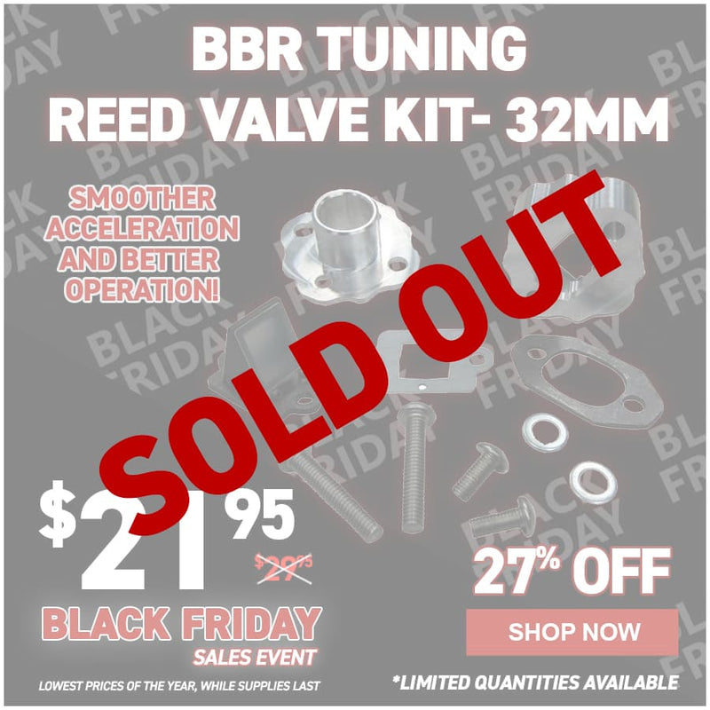 BBR Tuning Reed Valve Kit- 32MM