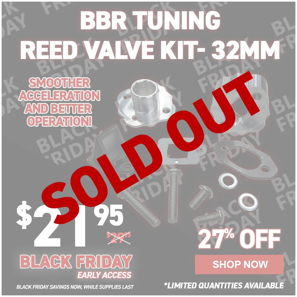 BBR Tuning Reed Valve Kit- 32MM