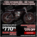 F-Zero Motorized Bike + BBR Tuning 2-Stroke Stage 4 Performance Engine