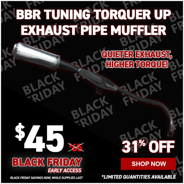 BBR Tuning Torquer Up Exhaust Pipe Muffler