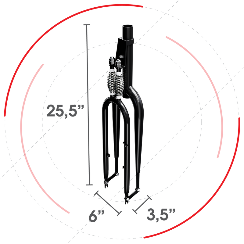 BBR Tuning Dual Springer Monarch Bicycle Fork