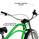 Micargi Bicycles 26" Boston 7-Speed Stretch Cruiser Bicycle