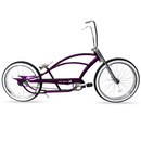 Beach Cruiser Bicycle Micargi 29" Bronco 3.0 Matte Purple Right
