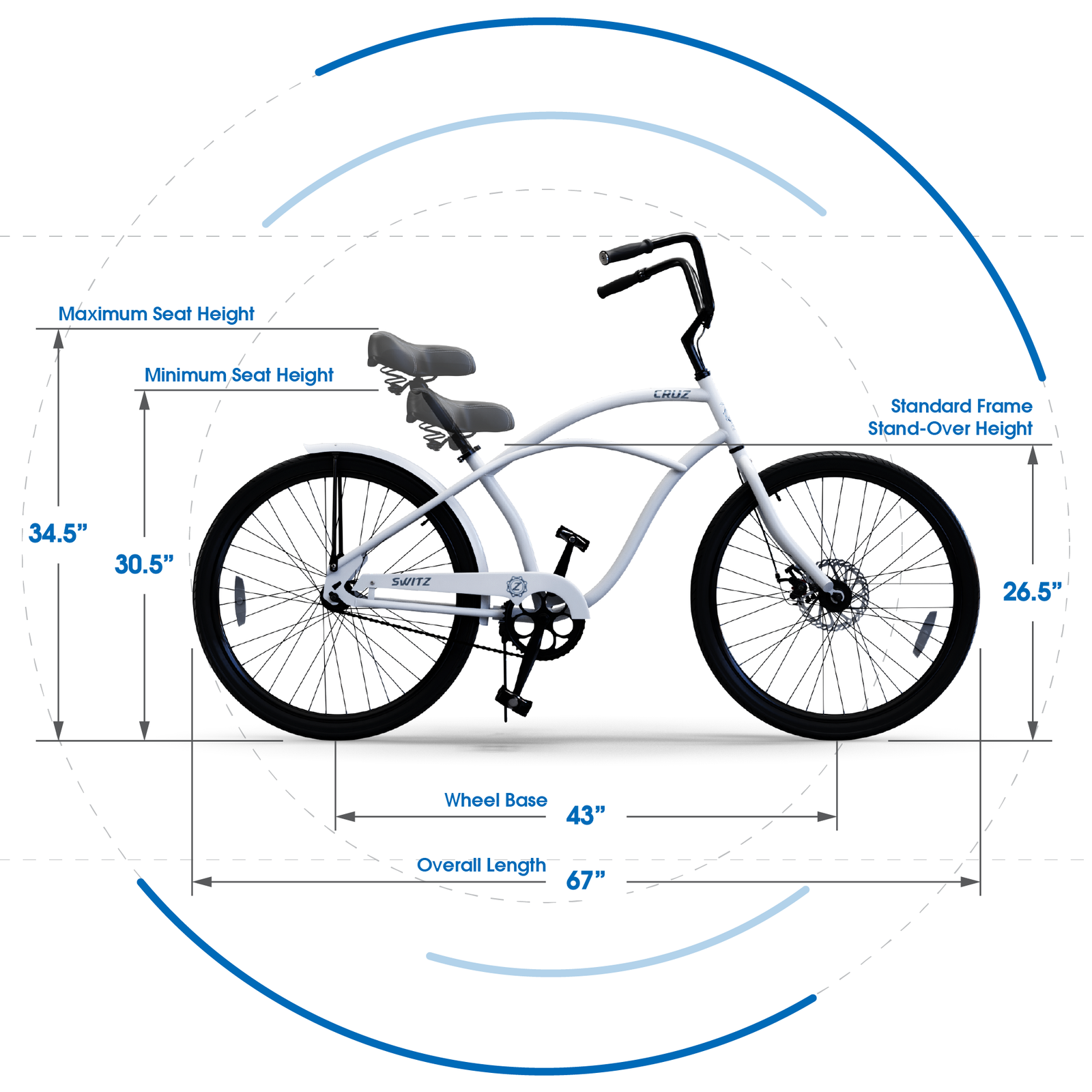 Motorized Cruiser Bicycle | BikeBerry.com