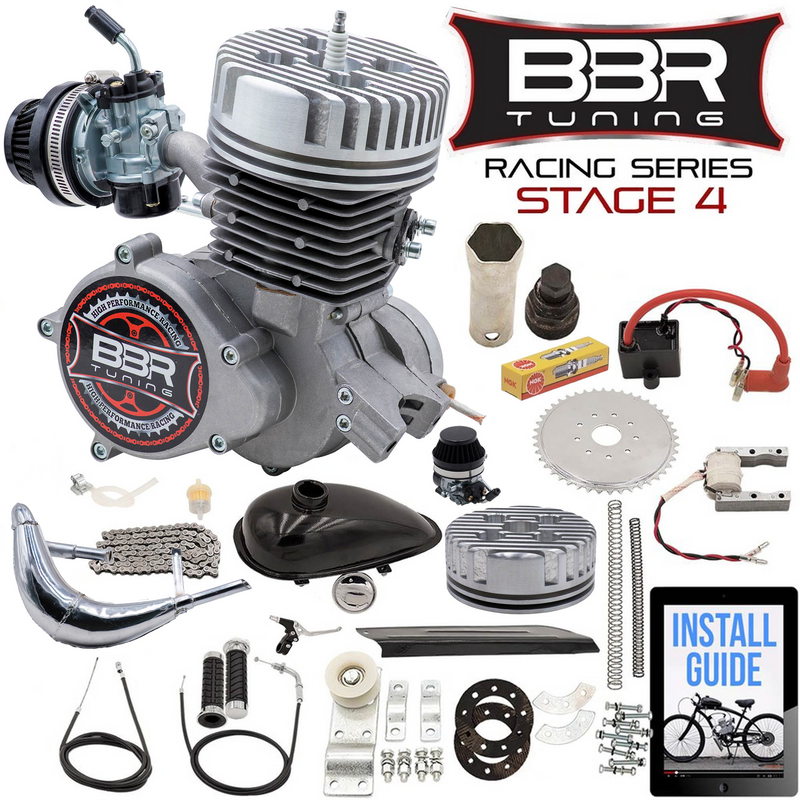 BBR Tuning Racing Series Stage 4 66 80cc 2 Stroke Engine Kit