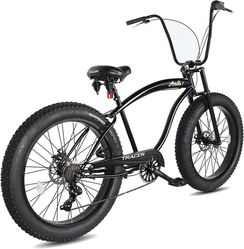 Tracer 26" Avalon GT Fat Tire Stretch Beach Cruiser Bike