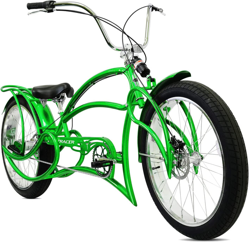 Bicycle Tracer Leopard3SP Green RIghtFront