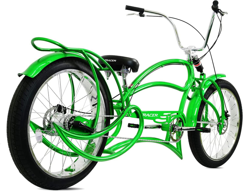 Bicycle Tracer Leopard3SP Green RIghtRear