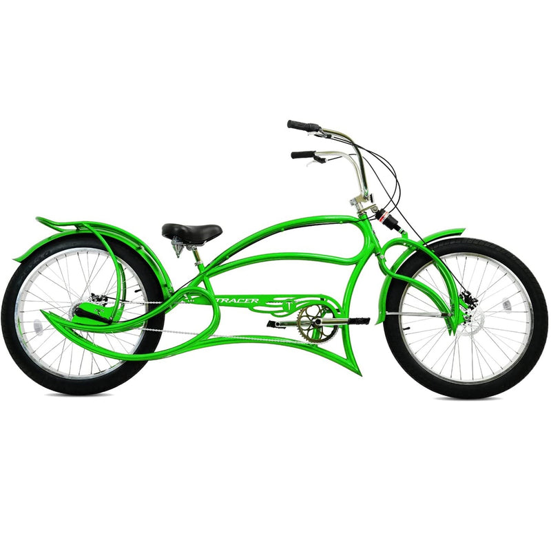 Bicycle Tracer Leopard3SP Green RIght