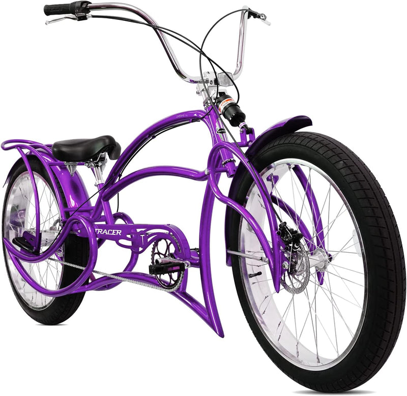 Bicycle Tracer Leopard3SP Purple RIghtFront