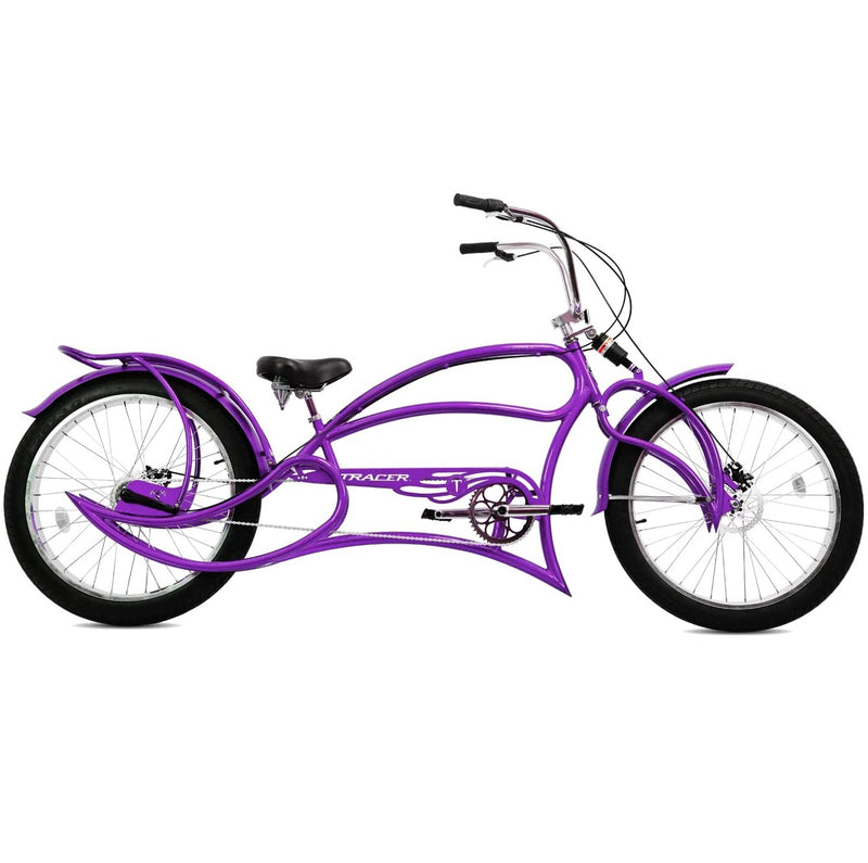 Bicycle Tracer Leopard3SP Purple RIght