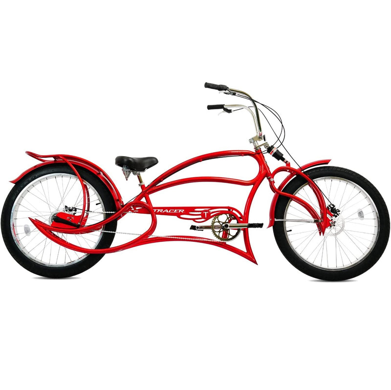 Bicycle Tracer Leopard3SP Red RIght