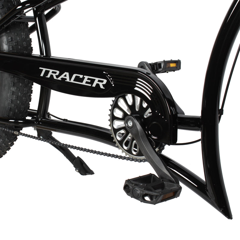 Tracer 26" Siena Chopper Stretch Cruiser Fat Tire Bike