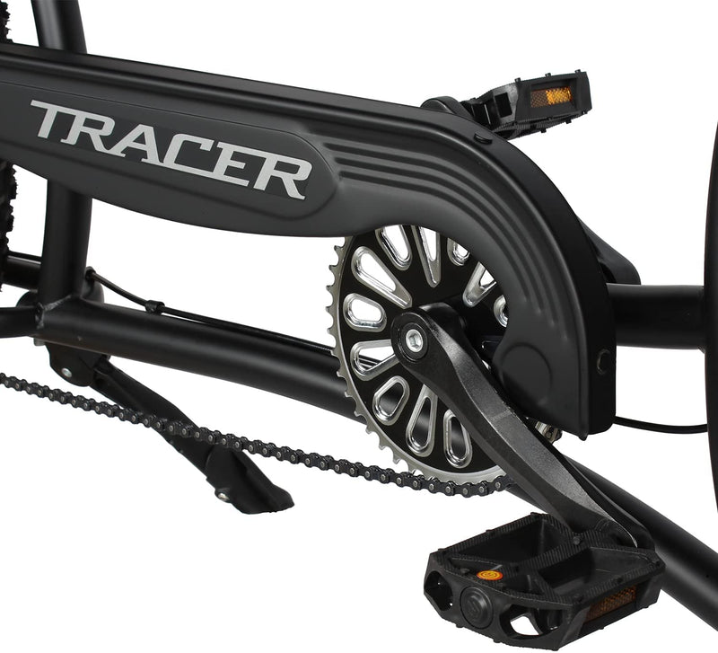 Tracer 26" Siena Chopper Stretch Cruiser Fat Tire Bike