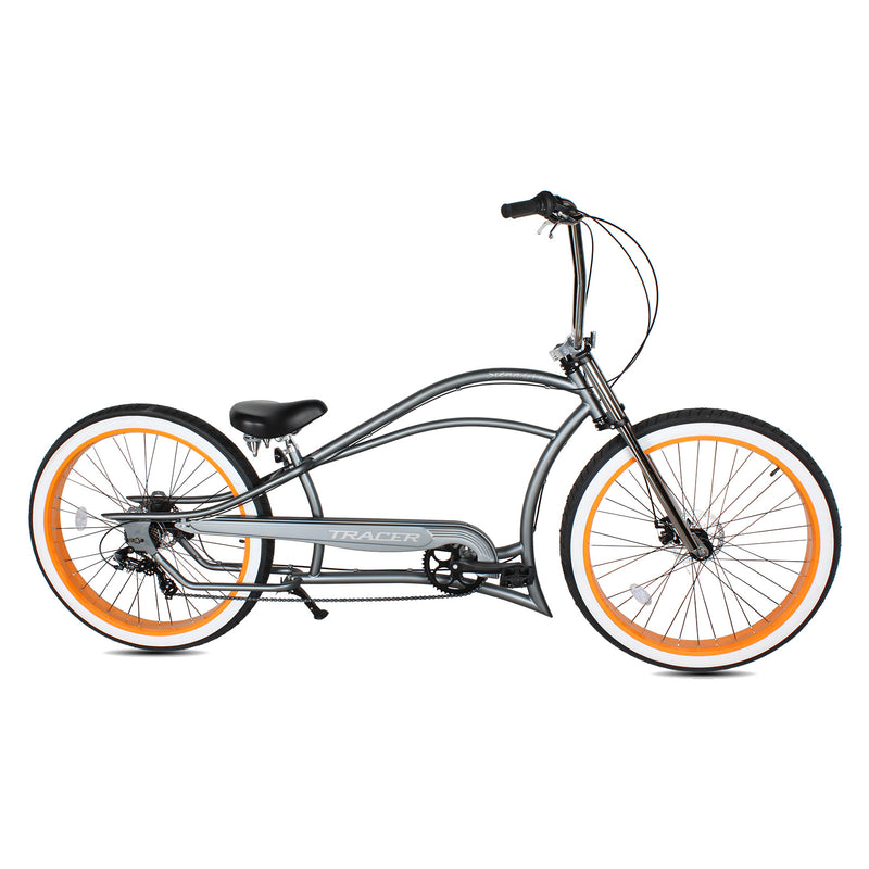 Tracer 29" Siena GT-7 Chopper Stretch Cruiser Fat Tire 7-Speed Bike