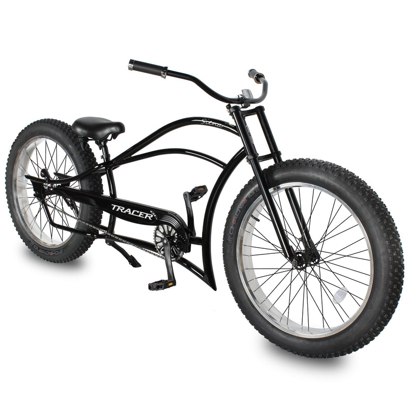 Tracer 26" Siena Chopper Stretch Cruiser Fat Tire Bike