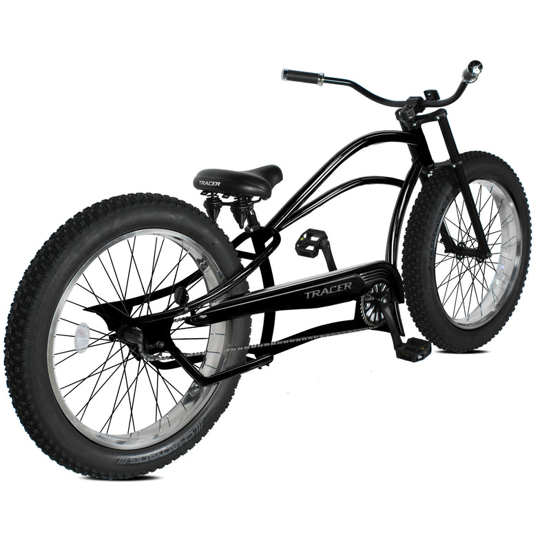 Tracer 26" Siena Chopper Stretch Cruiser Fat Tire Bike