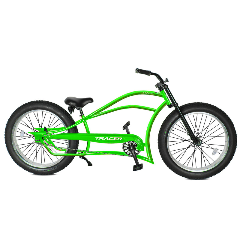 Tracer 26" Siena Chopper Stretch Cruiser Fat Tire Bike