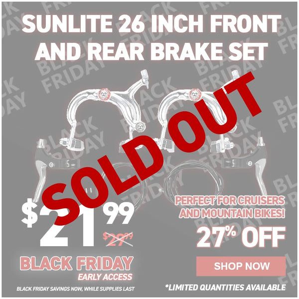 Sunlite 26 Inch Front and Rear Brake Set