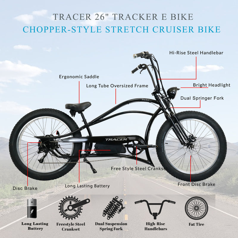 Electric Bike Tracer Tracker Features